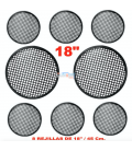 (8U) 18" REJILLA PARA ALTAVOZ DE 18" (45cm)