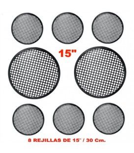 (8U) REJILLA PARA ALTAVOZ DE 15" (38,1cm)
