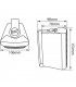 BC3-W (PAREJA + SOPORTES) (60 W / 30 WRMS) COL. BLANCO