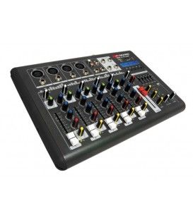 MAX6 FX-USB (5 CANALES / EFECTOS / USB / SD / PHANTOM / GRAGADOR)
