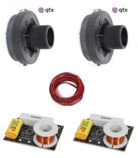 KIT QTX 1,35" (140W / 70 WRMS)