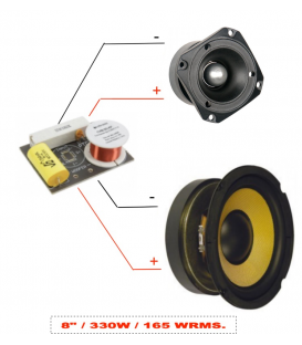 KIT KEVLAR-8" (540W / 270 WRMS) (QTX / PSK)