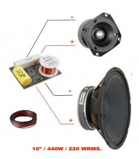 KIT A12 (10" / 440W / 220W RMS) (JBSYSTEMS-VIBE + PSK)