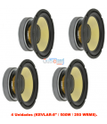 (4U) KEVLAR 8 (500W / 250 WRMS) (TOTAL 2000W / 1000 WRMS)