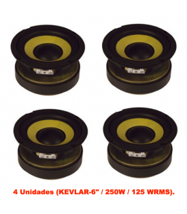 (4U) KEVLAR 6 (250W / 125 WRMS)