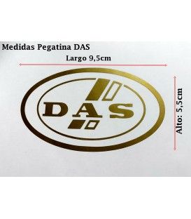 PEGATINA DAS AUDIO (9,5cm x 5,5cm)
