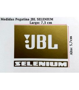 PEGATINA JBL SELENIUM (7,3cm X 5,7cm)