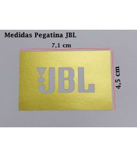 PEGATINA JBL  (7,1 cm X 4,5cm)