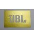 PEGATINA JBL  (7,1 cm X 4,5cm)