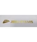PEGATINA JBSYSTEMS  (14,5 cm X 1,9 cm)