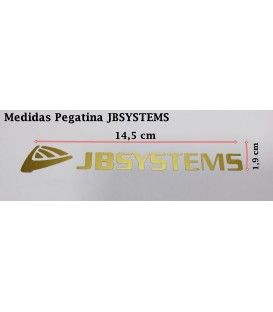 PEGATINA JBSYSTEMS  (14,5 cm X 1,9 cm)
