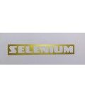 PEGATINA SELENIUM  (14,7cm X 2,2 cm)