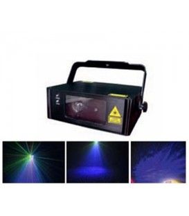QL-07A (EFECTO LED + LÁSER Rojo 100mW + Verde 40mW)