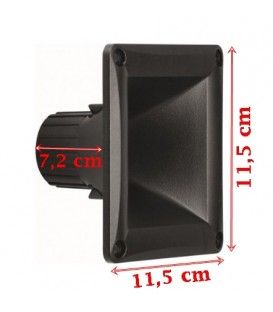 HM 11-25 (1") (11,5 x 11,5 / FONDO 7,2 CM)