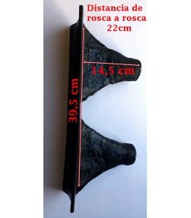 DIFUSOR DOBLE (2 x 1" A ROSCA)