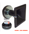 D18S + PM4 (400W / 200 WRMS) (DIFUSOR DE 13 x 13 Cm)