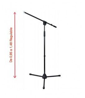 MS-25 REGULABLE CON JIRAFA (COLOR NEGRO)