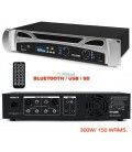 VPA300 (2x150W / 2x75 WRMS a 4Ω) BLUETOOTH / USB / SD / PANTALLA FRONTAL