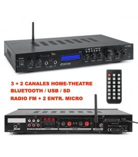 Fenton AV360BT Mini amplificador con Bluetooth/FM/SD/USB/MP3  Audio Oferta  - Tienda on line de sonido y efectos de iluminación