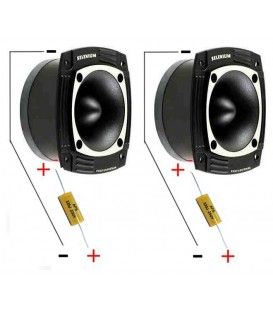 KIT ST-304 SLF (160W / 80 WRMS) (2 MOTORES ST-304 + 2 CONDENSADORES 3,3µF)  