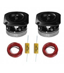KIT CP-16 (2 BEYMA CP-16 + 2 CONDENSADORES 3,3µF + 2,5 Mts CABLE)