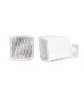 CUBE-62BT (100V / 8Ω) (PAREJA + SOPORTES) (25 W / 12 WRMS POR UNIDAD) COL. BLANCO