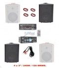 4 x 3 1/2" FM / USB / MANDO A DIST. (100W / 50WRMS)  (ADASTRA + SKYTRONIC) 
