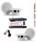 4 x 6,5" BLUETOOTH / USB / RADIO FM / SD (360W / 180WRMS)  