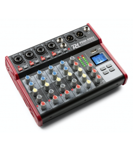 PDM-X601 (BLUETOOTH / USB / EFECTOS / MP3 / ALIM. PHANTOM / 6CH)