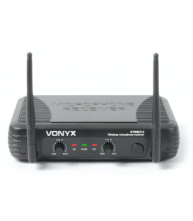 STWM712 (2 MICROS DE MANO INALÁMBRICOS) VHF CON VOLUMEN INDEPENDIENTE
