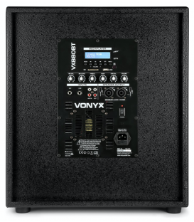 VX880BT (1000W / 500 WRMS) (BLUETOOTH / USB) ALTAVOCES + CABLES + SOPORTES + MICRO + MANDO INALAMBRICO)