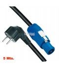 5 Mts / POWERCOM  A SCHUKO.