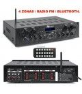 PV240BT (4 ZONAS CON VOL. INDEPENDIENTE / RADIO FM / BLUETOOTH / USB / 400W)