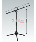 MINI-SOPORTE MICRO PLEGABLE (Hasta 0,78 Mts DE ALTURA + 0,55 DE JIRAFA) 