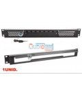 (1U) TAPA RACK DE SEGURIDAD CON LLAVE (2 LLAVES  ALTA CALIDAD) (44,5 mm)