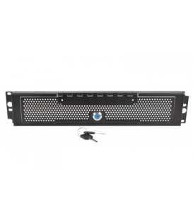 (2U) TAPA RACK DE SEGURIDAD CON LLAVE (2 LLAVES  ALTA CALIDAD)