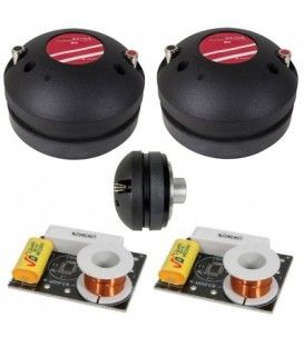 KIT TPX-4 (140W / 70 WRMS) (2 MOTORES DE AGUDOS 1,75" + 2 FILTROS DE 2 VÍAS)