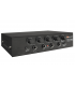 AMPLIFICADOR PRO DE AURICULARES (1 ENTRADA / 4 SALIDAS) SALIDA DE MONITORES / VOLUMEN INDEPENDIENTE.