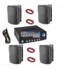 4 x 5 1/4" BLUETOOTH / USB / DISPLAY (200W / 100WRMS) (JBSYSTEMS + SKYTRONIC) 