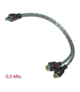 0,30 Mts / 1 RCA Macho a 2 RCA Hembras / PRO