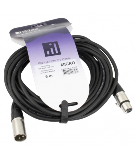 Cable XLR Macho a XLR Hembra 3m - Cetronic