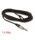 1,5 Mts / 1 JACK MONO MACHO (6,3mm) A 1 XLR MACHO.