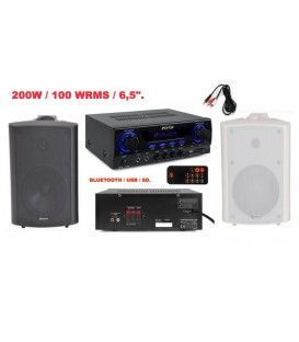 2 x 6,5" BLUETOOTH / USB / SD / 2 MIC (200W / 100WRMS) (ADASTRA + FENTOM) 