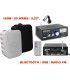 2 x 5,25" BLUETOOTH / USB / RADIO FM (160W / 80WRMS)  (AMS + FENTOM) 