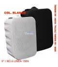 SONO 155 LINE (PAREJA + SOPORTES) (8Ω Y 100V) (5,25" / 80W / 40 WRMS) COLOR BLANCO