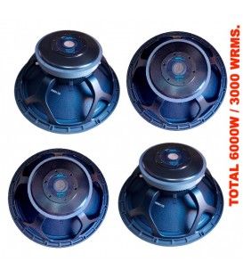 (4UNID) 18G50/S (1500W / 750 WRMS) TOTAL (6000W / 3000 WRMS)
