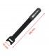 CINTA RECOGE-CABLES (VELCRO 160 x 15 mm) COLOR NEGRO