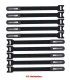 (10U) CINTA RECOGE-CABLES (VELCRO 200 x 25 mm) COLOR NEGRO