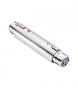 ADAPTADOR DE XLR (Hembra) a XLR (Hembra).