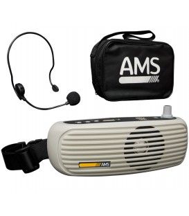 SISTEMA PORTATIL PARA GUIAS (ALTAVOZ + MICRÓFONO DE CABEZA)